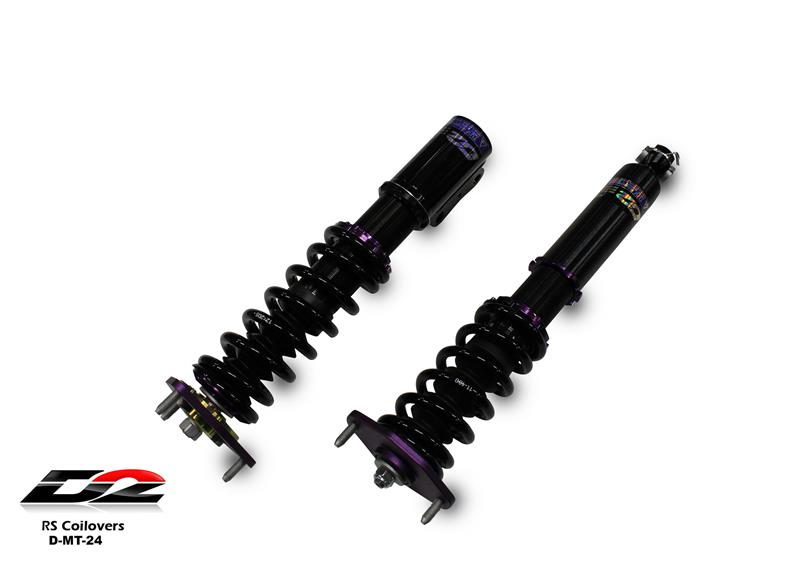 D2 Racing R-SPEC Series Coilovers - Front Camber Plate/Rear Top Mount D-MT-19-SPEC