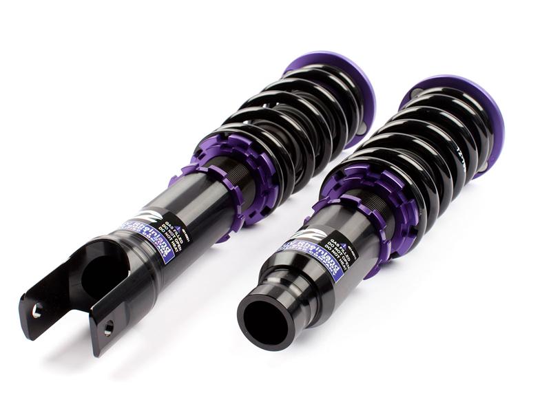 D2 Racing SL Series Coilovers - Front/Rear Top Mount D-AC-14-SL