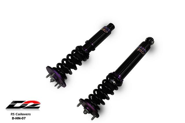 D2 Racing SL Series Coilovers - Front/Rear Top Mount D-HN-07-SL