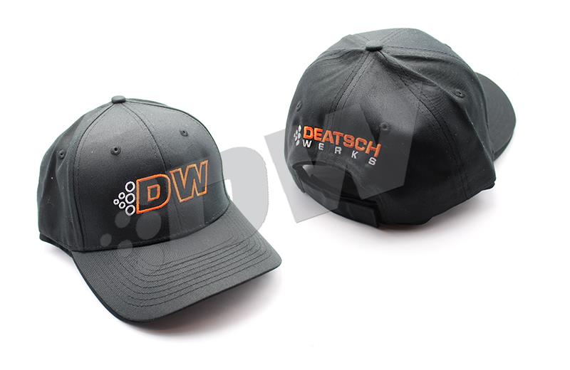 DeatschWerks DW Logo Adjustable Cap - Curved Bill CP-02-AC