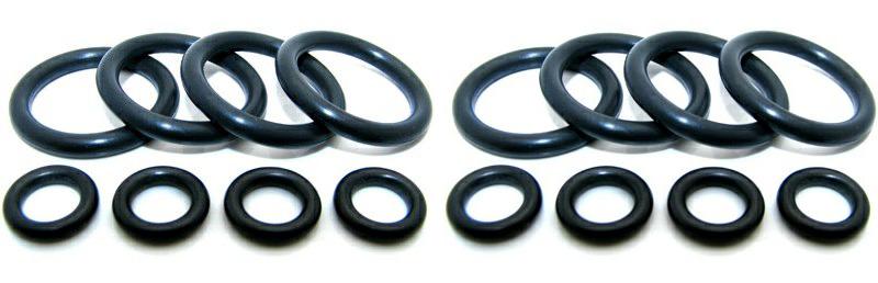 DeatschWerks Replacement O-Ring Set - For 8Cyl - Must Specify DW Injector Part Number 2-000-8