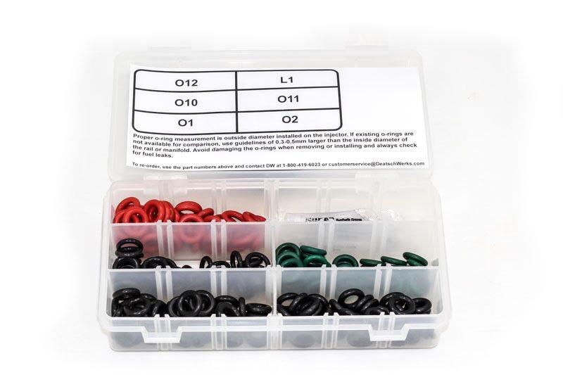 DeatschWerks Modern Muscle Injector O-Ring Kit - 205 Pieces 2-202