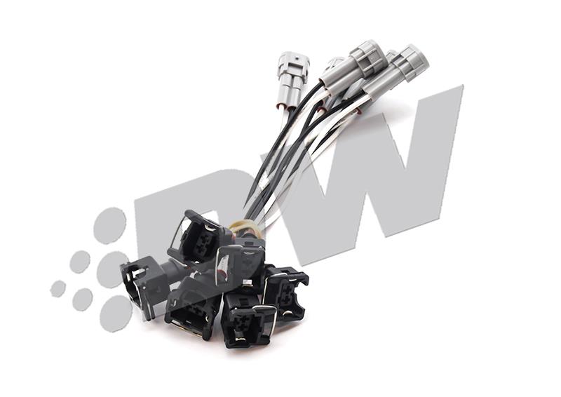 DeatschWerks Fuel Injectors - Set of 6 16MX-12-1200-6