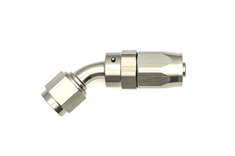 DeatschWerks CPE Swivel 45Deg Hose End 6-02-0802