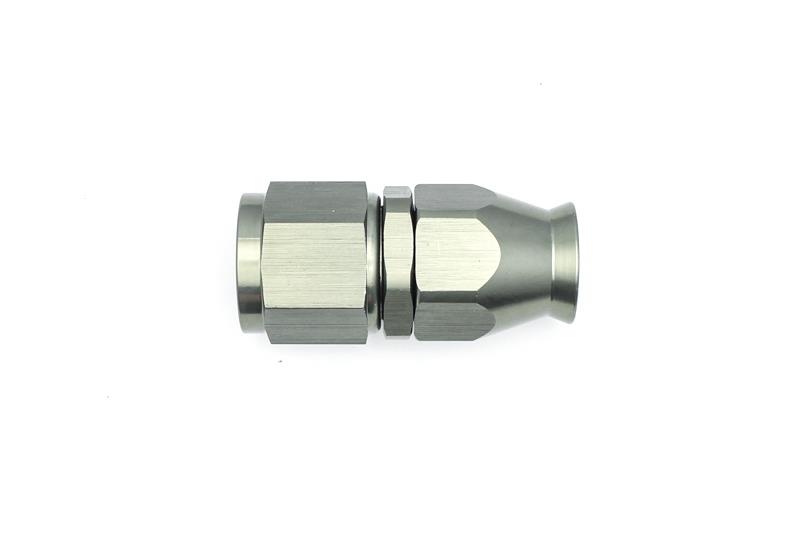 DeatschWerks PTFE Swivel Straight Hose End - Incl 1 Olive Insert 6-02-0854