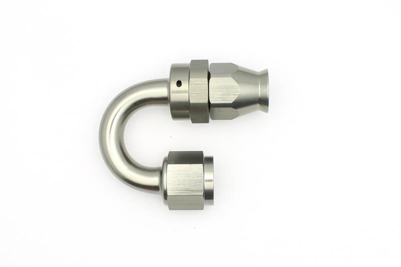 DeatschWerks PTFE Swivel 180Deg Hose End - Incl 1 Olive Insert 6-02-0857
