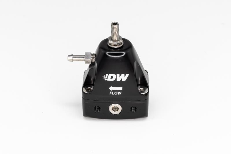 DeatschWerks DWR1000iL In-Line Adjustable Fuel Pressure Regulator 6-1001-FRB