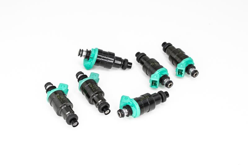 DeatschWerks Universal Low Impedance 11mm Upper Fuel Injector - Set of 6 42M-11-0350-6