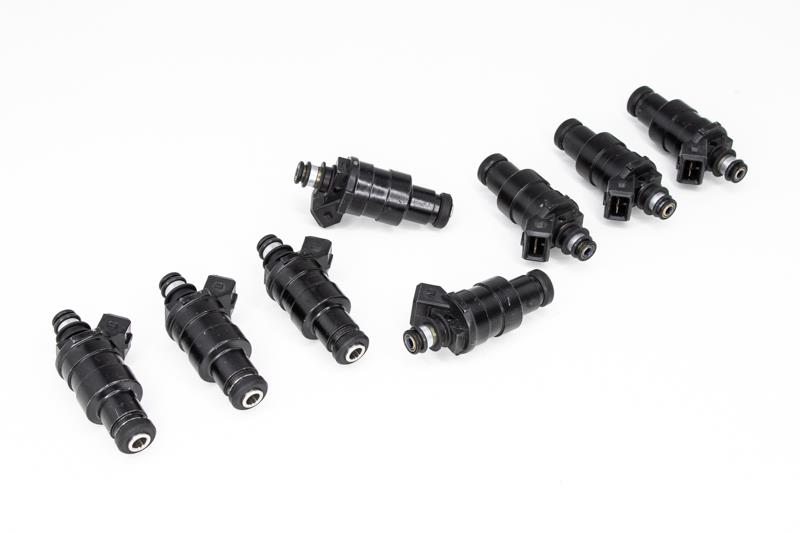 DeatschWerks Universal Low Impedance 11mm Upper Fuel Injector - Set of 8 42M-11-0550-8