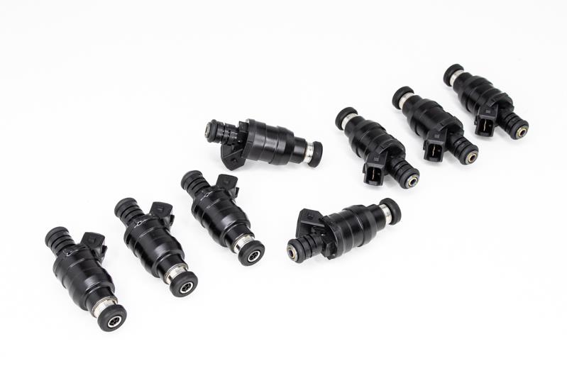 DeatschWerks Universal Low Impedance 14mm Upper Fuel Injector - Set of 8 42M-14-1000-8