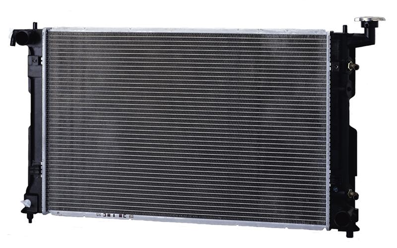 DENSO Radiator - Plastic Tank / Aluminum Core - New OE Quality 221