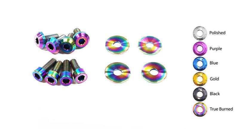 Dress Up Bolts Engine Cover Titanium Bolt Kit for Lexus Lexus IS300 - Gold TOY-005-Ti-GLD