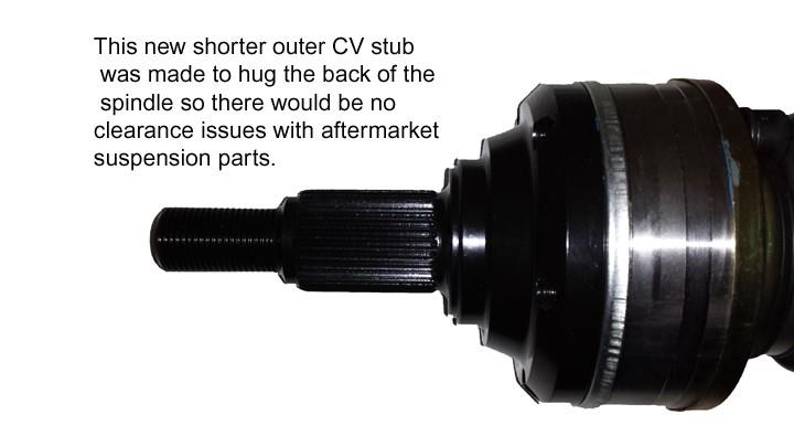 Driveshaft Shop Level 5 Axles - Sold as Single Axle - Direct Bolt In - 1 Year Warranty RA5303X5