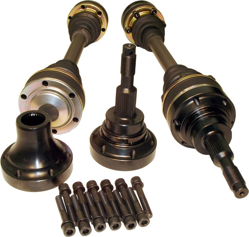 Driveshaft Shop Level 5 Axles - Sold as Single Axle - Fits Both Sides - Direct Bolt In - w/ Female Inner - 1 Year Warranty RA7295X5