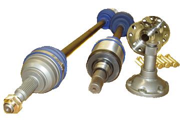 Driveshaft Shop Level 5 Axle/Hub Kit - Requires 100mm Inner - Fits A-2 Spindles - 1 Year Warranty VW25