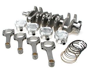 Eagle Competition Assembly - Mahle +28cc Dome Pistons - FF Rings 11002030