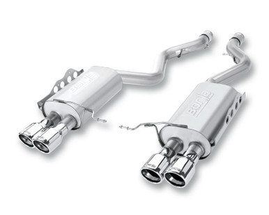 Borla S-Type Axle-Back Exhaust System - 2.25 in. - Incl. Front Pipe