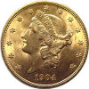 Almost Uncirculated (AU) $20 Liberty Gold Coin