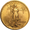 Almost Uncirculated (AU) $20 St. Gaudens Gold Coin