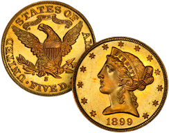 $5 Liberty Gold Coin