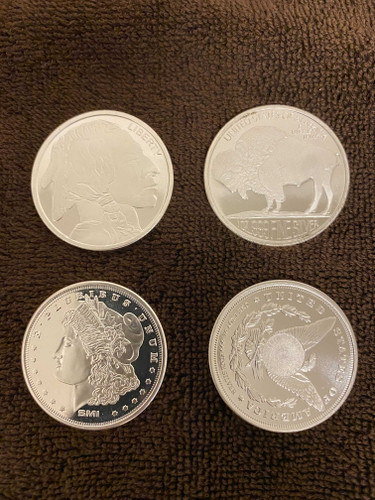 Assorted 1oz Silver Rounds