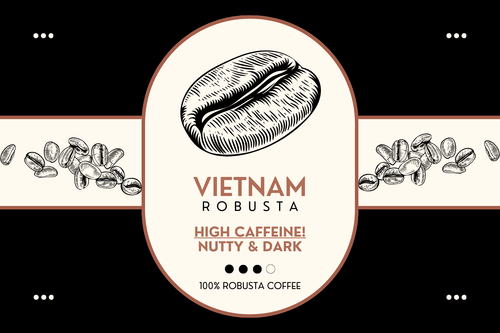 Vietnam Robusta label