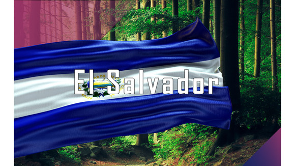 El Salvador's flag El Salvador's flag