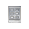Resin mould - Rectangles - Small - 6 in 1
