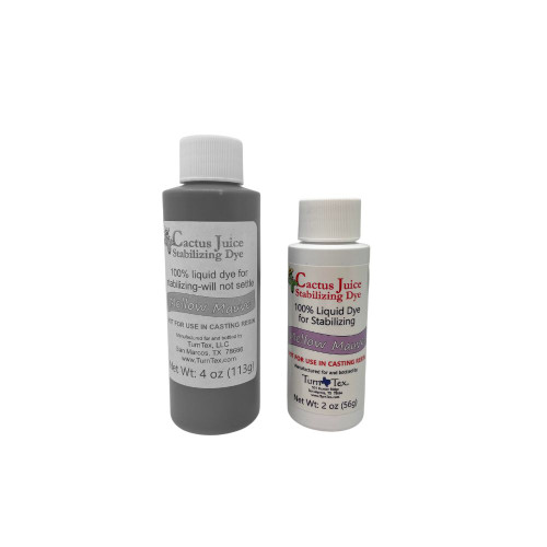 Mellow Mauve Cactus Juice Stabilizing Dye (1) 4 oz bottle TurnTex Woodworks  - Wood Acrylic Supply