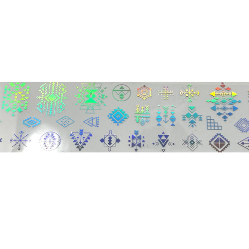 Holographic Resin Transfer Design - Aztec 209-HOLO-AZ Holographic Resin Transfer Design - Aztec 209-HOLO-AZ