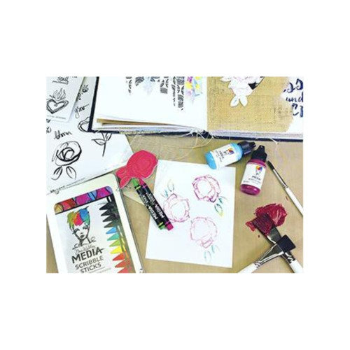 Scribble Sticks #3 - Dina Wakley Media 244-MDA65944 Scribble Sticks #3 - Dina Wakley Media 244-MDA65944