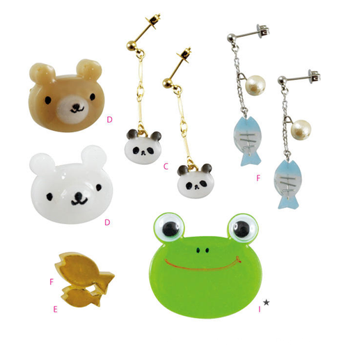 Bears, frogs, pandas, fish Bears, frogs, pandas, fish