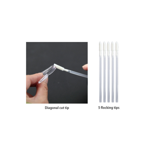 Padico Flock Tip Applicators and Bottle Cap