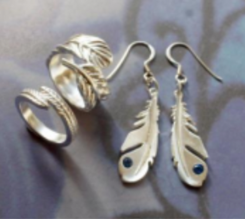 Silicone Mould - Feather Motifs