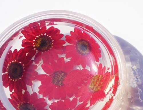 Faceted round dish example. Faceted round dish example.