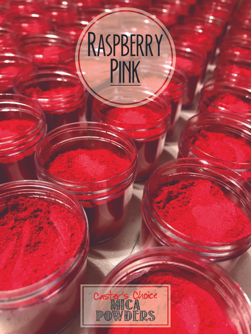 Caster’s Choice Mica Powder - Raspberry Pink - 21gm Caster’s Choice Mica Powder - Raspberry Pink - 21gm
