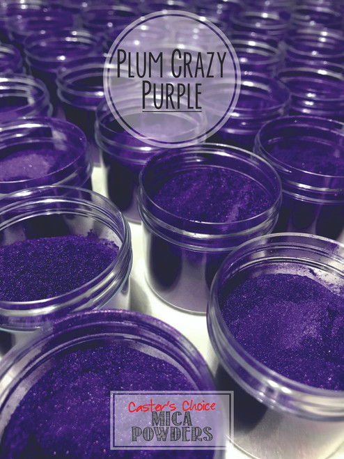 Caster’s Choice Mica Powder - Plum Crazy Purple - 21gm