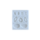 Mould with 9 different shapes and sizes