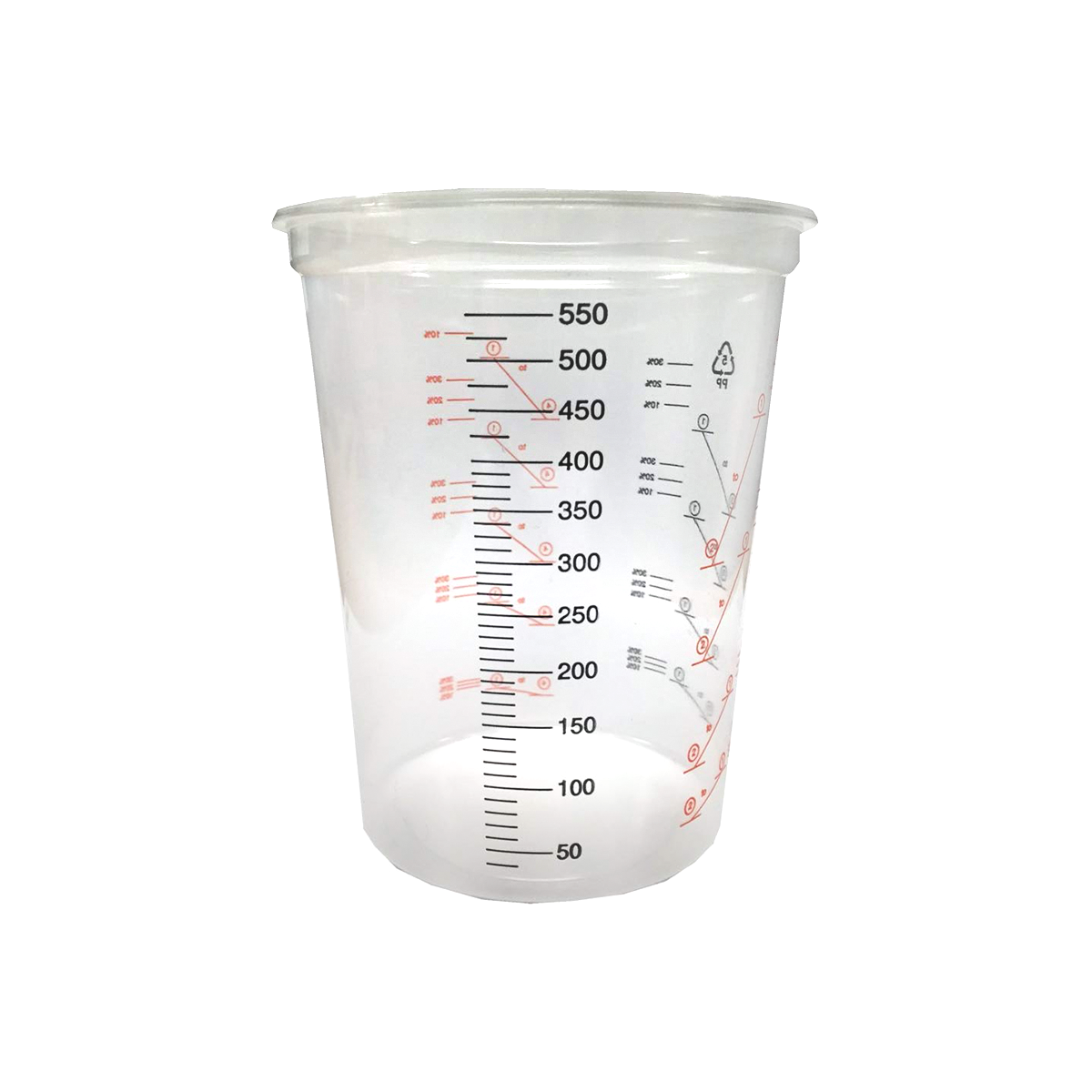 Calibrated Cups for Measuring and Mixing Epoxy by Volume - GlassCast