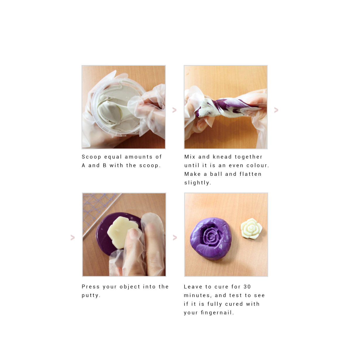 Padico Silicone Mould Maker Putty 200g Mould Making House of Resin