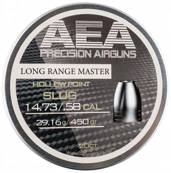 AEA Hollow Point Slug  .58CAL/14.73mm. 450gr. (20ct.)