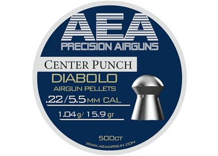 AEA Center Punch .22CAL/15.9gr. (500ct.) 