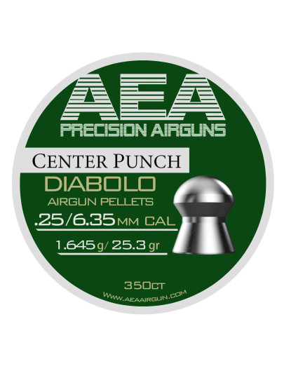 AEA Center Punch .25CAL/25.3gr. (350ct.) 
