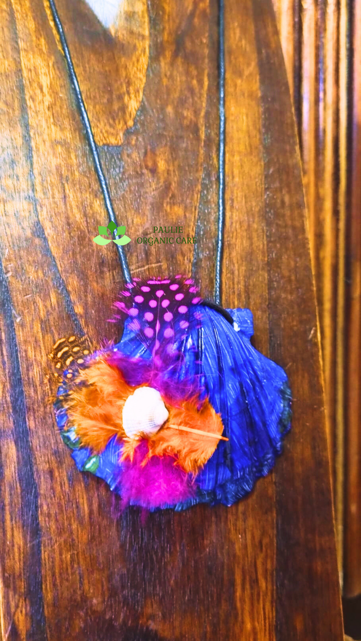 Paulie Painting SeaShell Nercklace #1 - PAULIE ORGANIC CARE