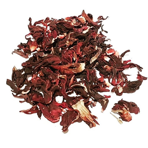 Paulie hibiscus/ choublak tea ( ORGANIC)
 
Hibiscus tea, also known as Agua de Jamaica, is prepared by boiling parts of the hibiscus plant,
known by its scientific name Hibiscus sabdariffa, particularly the flower. 
It is a very popular beverage throughout the world and is often used as a medicinal tea.
 The health benefits of hibiscus tea include its ability to treat high blood pressure and high cholesterol,
disturbed digestive and immune system, inflammatory problems and liver diseases, as well as cancer.
It can also speed up the metabolism and help in healthy, gradual weight loss.
It is rich in vitamin C, minerals, and antioxidants and helps in the treatment of hypertension and anxiety.