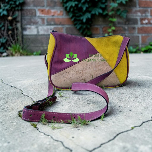 PAULIE SIGNATURE COLOR-BLOCK CROSSBODY BAG
 
A bold statement bag designed for women who love color,
individuality, and effortless style. This eye-catching Paulie Organic Care handbag combines deep burgundy,
vibrant mustard yellow, and a natural beige center panel,
finished with a matching adjustable shoulder strap and distinctive asymmetrical detailing.
Its compact crossbody design makes it an attractive choice for everyday outings, shopping,
travel, or adding personality to a simple outfit.
 
BOLD COLORS. UNIQUE STYLE. CARRY YOUR CONFIDENCE.