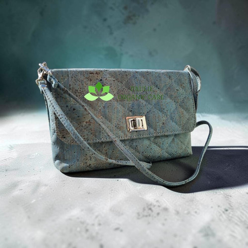 PAULIE SIGNATURE SAGE CROSSBODY BAG

Elegant. Refined. Effortlessly Distinctive.
Elegant sage-green finish
Textured and quilted exterior
Flap-front design
Silver-tone turn-lock closure
Matching shoulder/crossbody strap
Compact, sophisticated silhouette
Paulie Organic Care signature branding

SOFT COLOR. TIMELESS STYLE. CARRY YOUR CONFIDENCE.