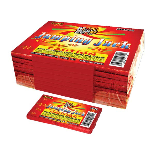 Jumping Jacks Firecrackers - Brick - Eagle Fireworks