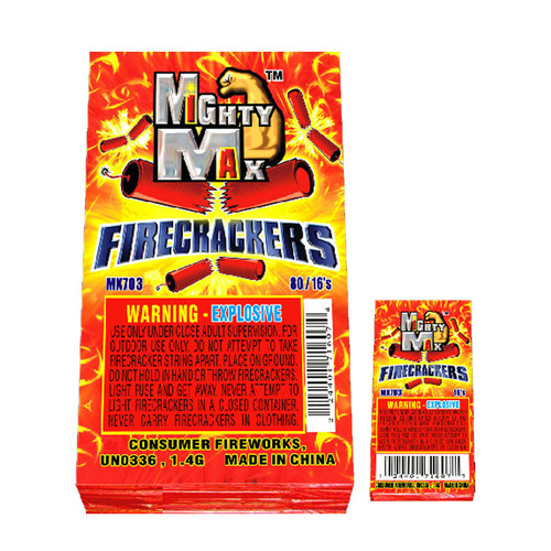 Mighty Max Firecrackers - 80/16