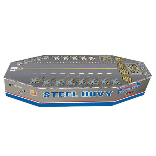 Fire Hawk Fireworks Steel Navy Repeater | Eagle Fireworks
